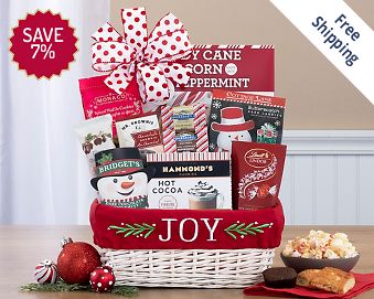 Joy to the World Holiday Gift Basket FREE SHIPPING 7% Save Original Price is $ 75